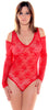 Women's All Over Lace Long Sleeves Teddy #1103