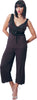 Women's Plus Size Microfiber and Lace Camisole Pajama Set #2050X