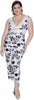 Women's Plus Size Microfiber and Lace Camisole Pajama Set #2050X