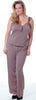 Women's Plus Size Microfiber Camisole Pajama Set #2051X