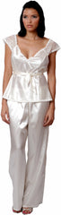 Women's Charmeuse Camisole Pajama Set #2078