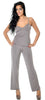 Women's Plus Size Slinky Knit and Lace Camisole Pajama Set #2095X