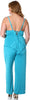 Women's Plus Size Slinky Knit and Lace Camisole Pajama Set #2095X