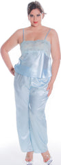 Women's Plus Size Charmeuse Camisole Pajama Set #2100X