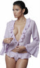 Women's Georgette Short Jacket panty set #3057