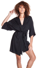 Women's  Short Kimono Wrap Robe #3080/X (S/M-3X/4X)