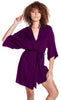 Women's  Short Kimono Wrap Robe #3080/X (S/M-3X/4X)