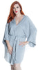 Women's  Short Kimono Wrap Robe #3080/X (S/M-3X/4X)