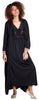 Women's Knitted Lacey Long Kimono Wrap Robe #3083/X/XX