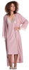 Women's Knitted Lacey Long Kimono Wrap Robe #3083/X/XX