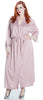 Women's Knitted Lacey Long Kimono Wrap Robe #3083/X/XX