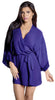 Women's Chiffon Short wrap Robe and G-string Set #3101