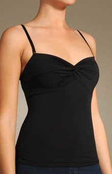 Fashion Forms Long Love Knot Bandeau Bra Top BQ698, Black, M