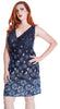 Women's Border Print Knitted Chemise + Robe Set #41243085/X/XX