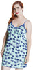 Women's Print Knitted Lace Chemise #4125/X/XX