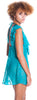 Women's Clip Jacquard Chiffon Chemise  #4131