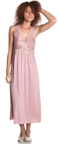 Women's Knitted Lace Build Up Gown #6093/X/XX/XXX