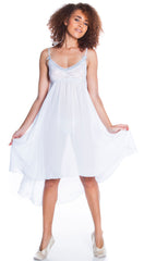 Women's Bridal Chiffon Nightgown With G-String Set #6101
