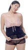 Women's Plus Size Mesh Camisole Short Set #7065x