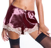 Women's Silky French knicker with Lace #8190/X (S-3X)