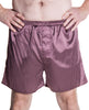 Men's Silky Satin Classic Short Kimono Robe and Boxer Short Set #30888195/X