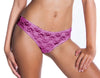 Women's Plus Size Classic Hi-Cut Lace Thong # 8201X/XX