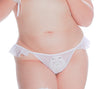 Women's Bridal Open Crotch Mesh Thong # B304B/X