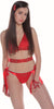 Women's Bridal Mesh Thong # B329B