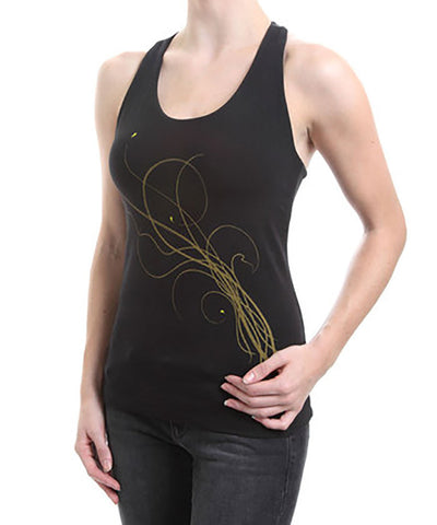 Blue Canoe Black Spirit Organic Cotton Racerback Tank C726