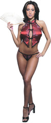 Women's Jacquard China Doll costume 2 Pieces Set #C003