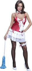 Women's French Maid Costume 4 Pieces Set #C011