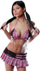 Women's School Girl Costume 3 Pieces Set #C073/x
