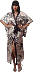 Women's Geisha Costume Long Kimono Robe #C077/x (S/M-3X/4X)