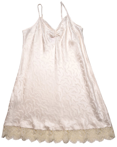 Shirley McCoy Silk Satin Jacquard Chemise SM207A1