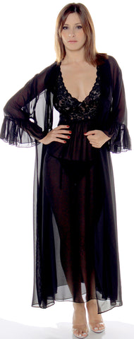 Women's Chiffon Long Robe #3074
