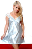 Women's Silky Chemise with Lace #4070