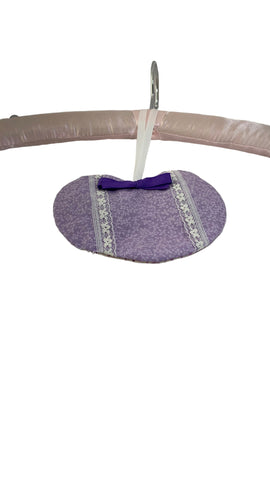 SC12A-L - Heart Shape Fabric Sachet