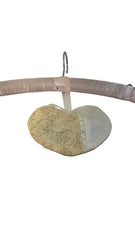 SC12Y-AJ - Heart Shape Fabric Sachet