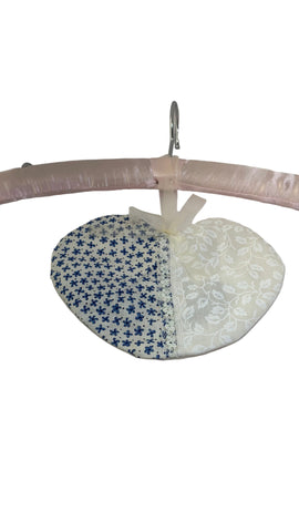 SC15A - Heart Shape Fabric Sachet