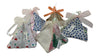 SC27A-E - Triangle 3D Shape Fabric Sachet