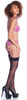 Women's Mesh Bra with Garter Belt and G-String 3 Piece Set #1010