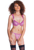 Women's Mesh Bra with G-String 2 Piece Set #1026