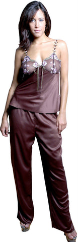 Women's Camisole Pajama Pant Set #62040