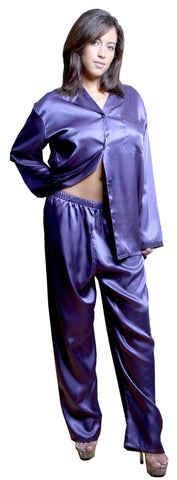 Women's Classic Charmeuse Long Pajama Set #2005