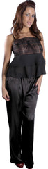 Women's Plus Size Lace Camisole Pajama Set #2049X
