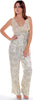 Women's Plus Size Printed Charmeuse Camisole Pajama Set #2053X