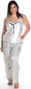 Women's Plus Size Satin Camisole Pajama Set #2067X