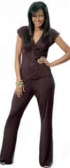 Women's Microfiber Camisole Pajama Set #2079