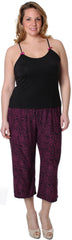 Women's Plus Size Microfiber Camisole Pajama Set #2084X