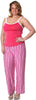 Women's Plus Size Microfiber Camisole Pajama Set #2085X